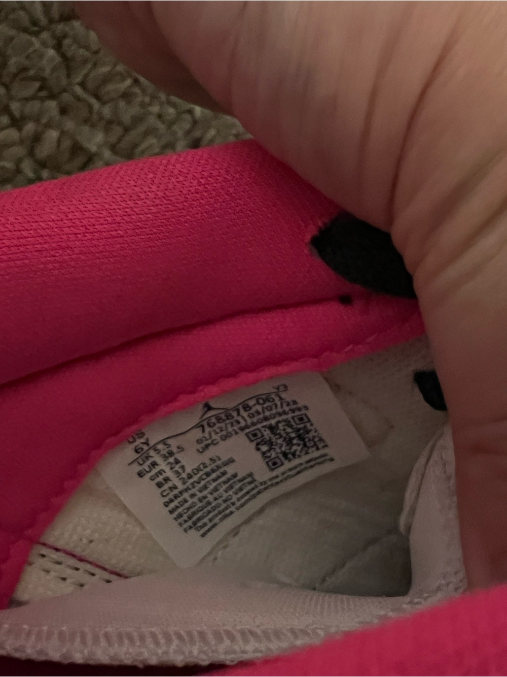 Big Kids Nike Air Jordan 6 Retro Low (GS) - Picture 6 of 6